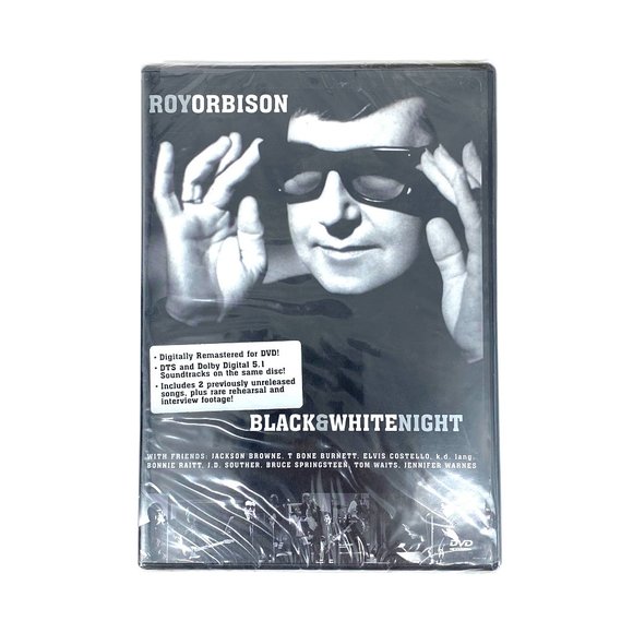 ROY ORBISON: Black & White Digital Remastered DVD with Friends New and Sealed - Picture 1 of 6